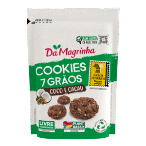 COOKIES COCO CACAU INT. 7 GRAOS 150G DAMAGRIN