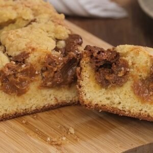 CUCA DE DOCE DE LEITE