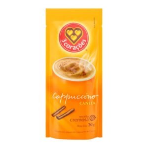CAFE CAPPUCCINO 3CORACOES CANELA SACHE 20G