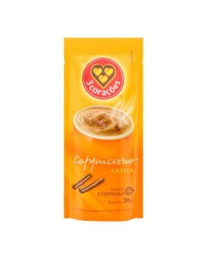 CAFE CAPPUCCINO 3CORACOES CANELA SACHE 20G
