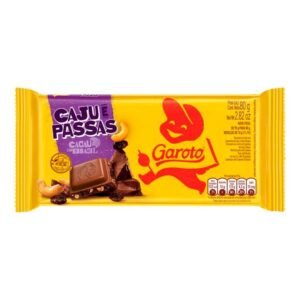 GAROTO TAB CHOCLEI CAJUPAS 4(16X80G)