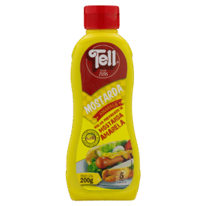 MOSTARDA TELL AMARELA 200G