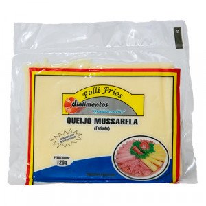 QUEIJO MUSSARELA POLLI FRIOS 120G
