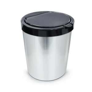 LIXEIRA METALIZADA 10LTS