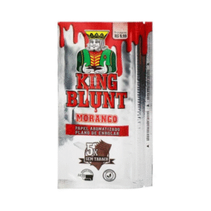 PAPEL KING BLUNT MORANGO C/5 FOLHAS