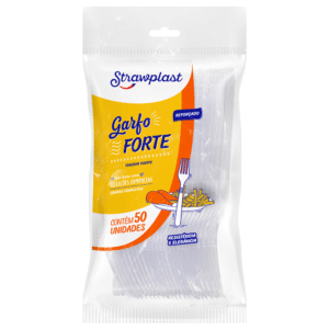 GARFO STRAW. L.FORTE CRISTAL C/50