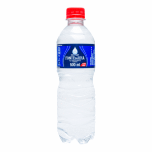 AGUA MINERAL FONTE DA ILHA C/GAS 500ML