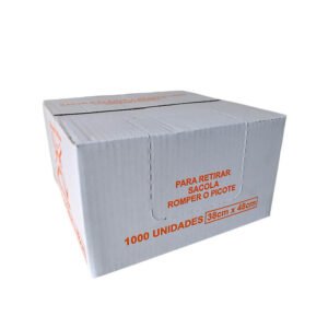 SACOLA ECONOMIC M 38X48 CAIXA C/1000