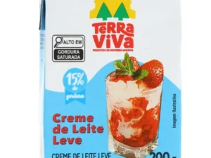 CREME DE LEITE 200G TERRA VIVA 15%GORD 200G