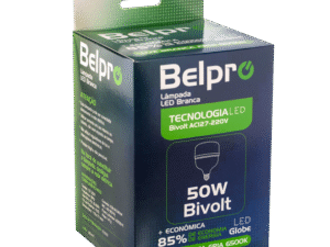 LAMPADA BELPRO LED LUZ BRANCA 50W UN