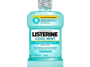 ANTISSEPTICO BUCAL LISTERINE SEM ALCOOL COOL MINT HORTELA SU