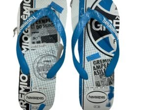 SANDALIA HAVAIANAS TOP TIMES GREMIO BRANCO/BRANCO 41/2