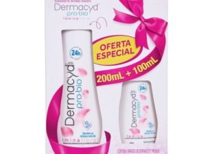 KIT SAB.LIQ.INTIMO DERMACYD FLORAL 200ML