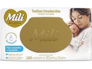 TOALHAS UMEDECIDAS MILI 100UN