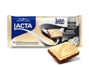 LACTA DIAM. NEGRO E LAKA 80G