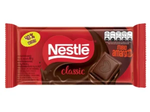 NESTLE CLASSIC MEIO AMARGO 80G