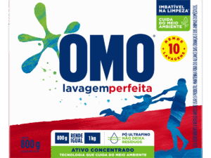 OMO LAVAGEM PERFEITA 800G EM PO