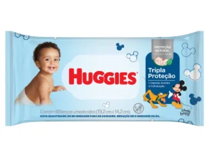 TOALHAS UMEDECIDAS HUGGIES DISNEY TRIPLA PROT