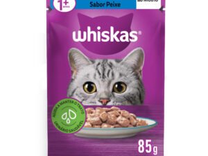WHISKAS CASTRADOS PEIXE 85G