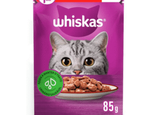 WHISKAS SACHE CARNE 85G