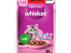 WHISKAS FILHOTES CARNE 85G