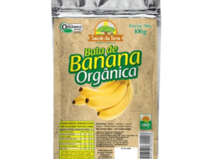 BALA DE BANANA ORGANICA ZERO 100GR