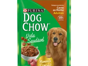 DOG CHOW CARNE AO MOLHO 100G