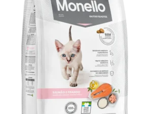 MONELLO GATOS FILHOTES 1KG-SALMAO E FRANGO
