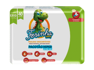 FRALDA PACOTAO HIPER EXG C/40