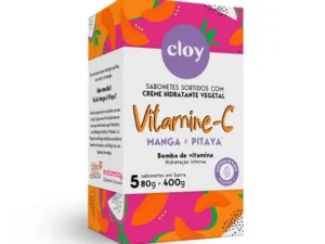 SABONETE CLOY VITAMINE C MANGA E PITAYA 80GR