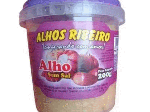 ALHO TRITURADO S/SAL ALHOS RIBEIRO 200G