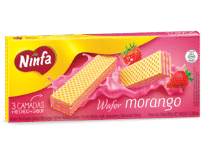 BISCOITO WAFER MORANGO 84G