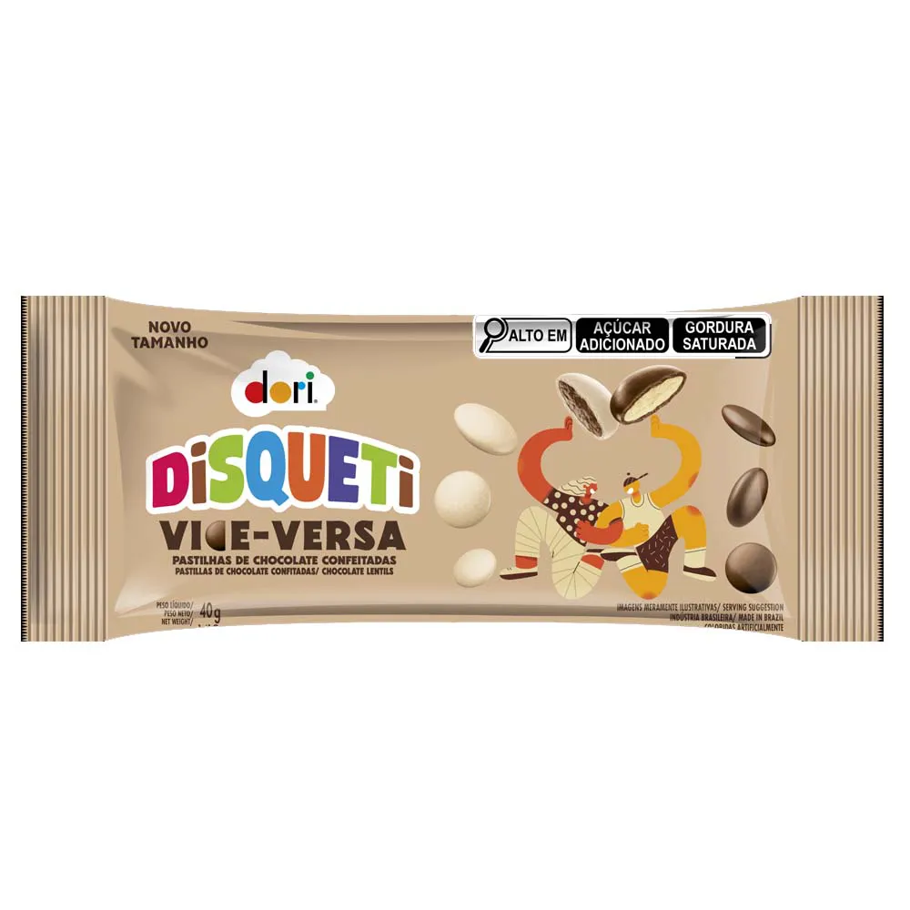 DISQUETI VICEVERSA CHOC 40GR