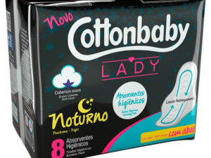 COTTONBABY NOTURNO C/8 C/ABAS