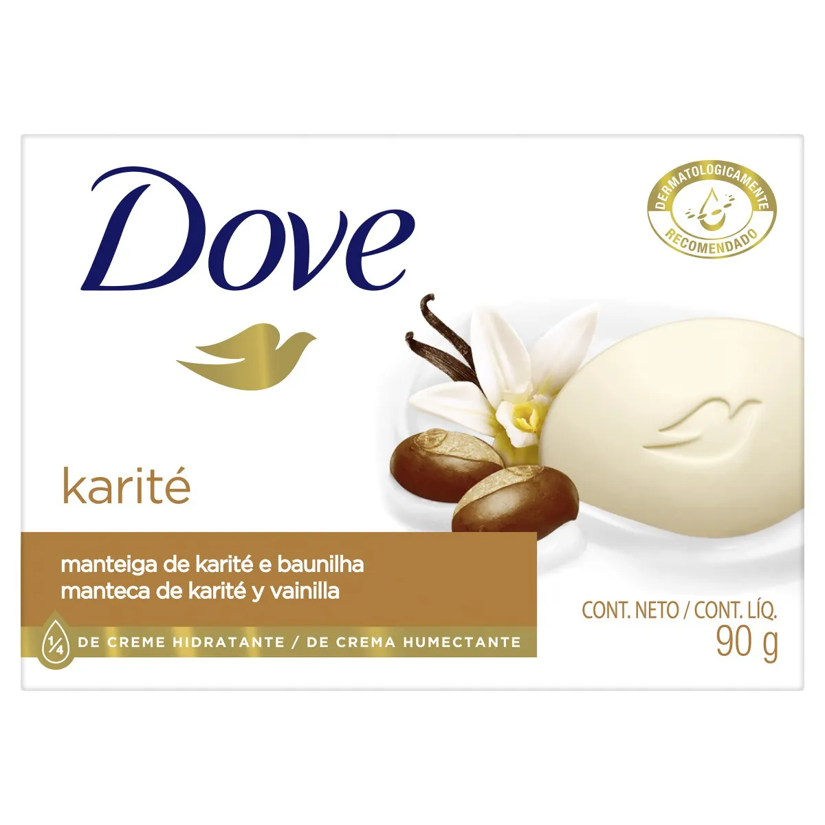 SAB DOVE 90G KARITE/BAUNILHA