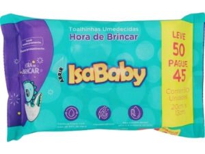 ISABABY TOALHA UMEDECIDA HORA DE BRINCAR