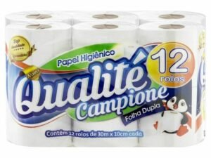 PAPEL HIGIENICO DOMESTICO QUALITE CAMPIONE MIX 30M