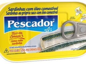 SARDINHA PESCADOR OLEO 125G