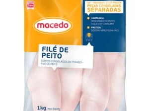 FILE DE PEITO FRANGO MACEDO 1KG