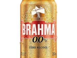 CERVEJA BRAHMA S/ALCOOL LATA 350ML