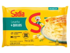 LASANHA 4 QUEIJOS SADIA 600G