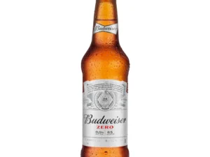 BUDWEISER ZERO LONG NECK 330ML SIX-PACK SHRINK