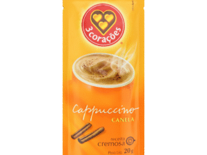 CAFE CAPPUCCINO 3CORACOES CANELA SACHE 20G
