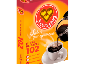 FILTRO PAPEL 3 CORACOES 102 C/30