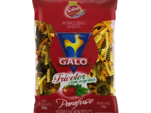 GALO TRICOLOR C/ VEGETAIS 500G