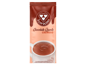 CHOCOLATE QUENTE PO 3CORACOES SACHE 20G