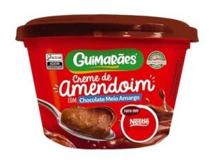 CREME DE AMENDOIM GUIMARAES MEIO AMARGO 200G