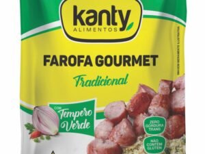 FAROFA GOURMET TRADICIONAL TEMP VERDE KANTY 250 G