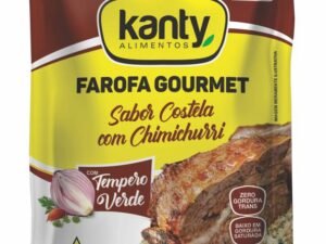 FAROFA GOURMET COSTELA C/ CHIMICHURRI E TEMP VERDE KANTY 250