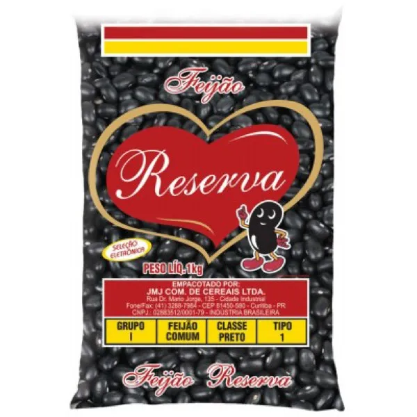 FEIJAO PRETO RESERVA 1KG